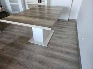 Mesa extensible roble antiguo verona como nueva