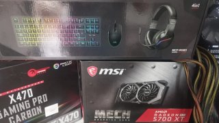 PC Gaming: Ryzen 5 5500X3D + RX 5700XT + X470 MSI