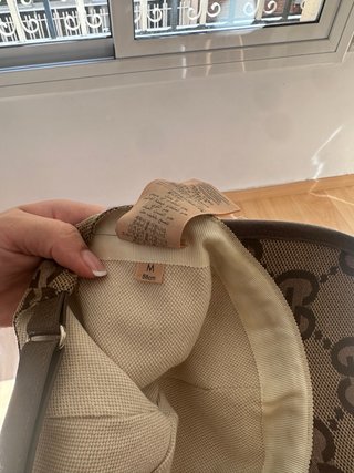 Gorra Gucci Original Beige y Marrón