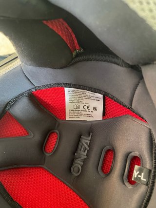 Casco Ciclismo Oneal Negro + Bolsa
