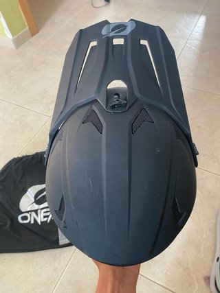 Casco Ciclismo Oneal Negro + Bolsa