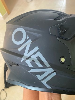 Casco Ciclismo Oneal Negro + Bolsa