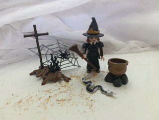 Set Bruja Halloween Playmobil