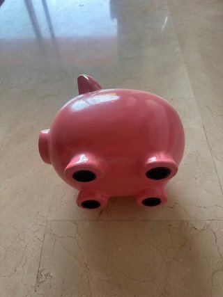 Hucha Cerdo Rosa