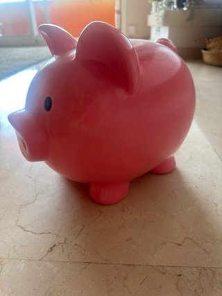 Hucha Cerdo Rosa