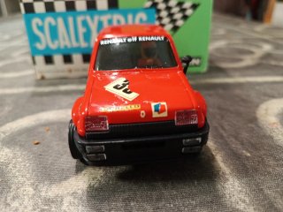 Renault 5 Copa Scalextric Exin Rojo