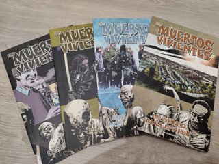 Los muertos vivientes: Volumen 1 al 22 + guía