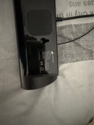Barra de sonido negra
