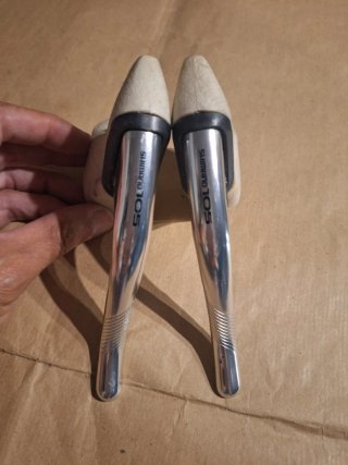 Manetas Freno Shimano Blancas