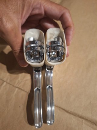 Manetas Freno Shimano Blancas