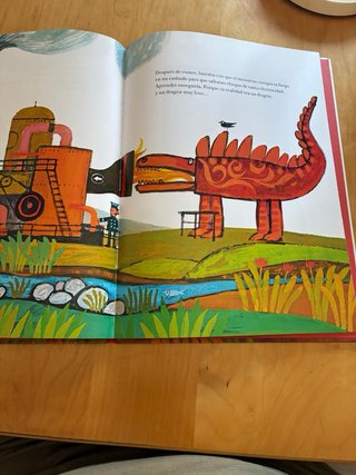 El dragón rojo – Max Velthuijs | Tapa dura Álbum