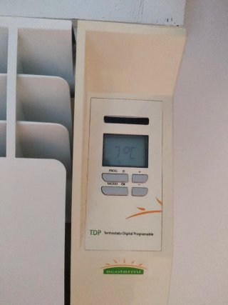 Radiador eléctrico blanco