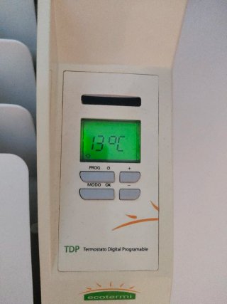 Radiador eléctrico blanco