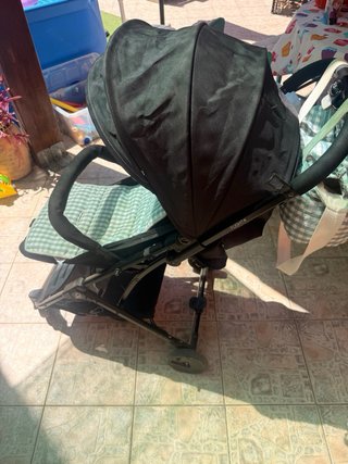 Carrito de bebé para viaje.