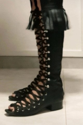 Botas sandalia Philosophy flecos Boho