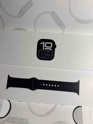 Apple Watch Series 10 GPS 46mm Negro/Plata
