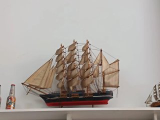 Maqueta Barco Velero Clásico Madera