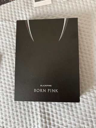 Blackpink Born Pink Ver Negro CD una pagina dañada