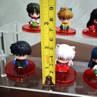 Set 8 action figure Inuyasha serie completa