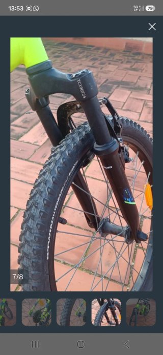 Bicicleta Rockrider ST 500 24