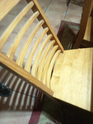 Mesa comedor extensible pino 2m