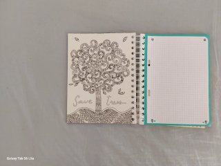 Libreta mediana con dibujos para colorear