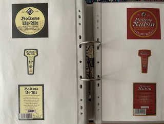 Álbum de etiquetas de cerveza