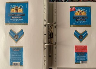 Álbum de etiquetas de cerveza
