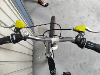 Bicicleta blanca B'Twin Original 3