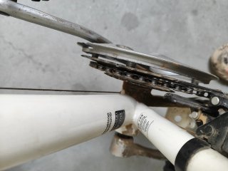Bicicleta blanca B'Twin Original 3