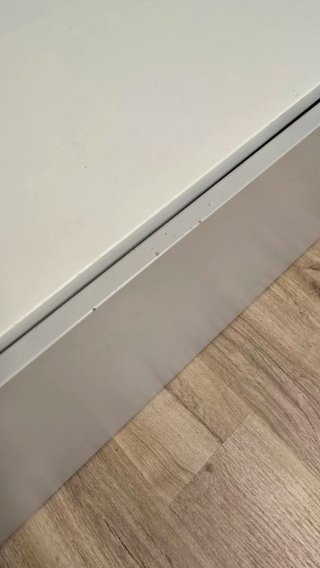 Cajón de almacenamiento blanco y gris