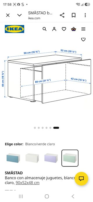 Cajón de almacenamiento blanco y gris