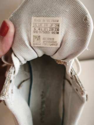 Zapatillas Adidas Falcon Mujer Beige/Blanco