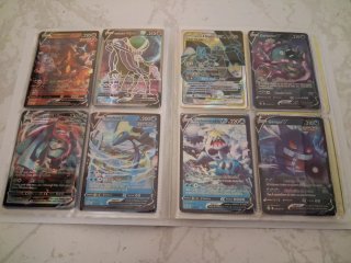Lote Cartas Pokémon V, GX, VMAX, TAG TEAM