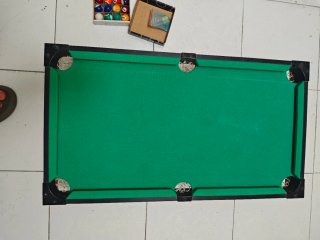 Mini mesa de billar 75*40cm con accesorios