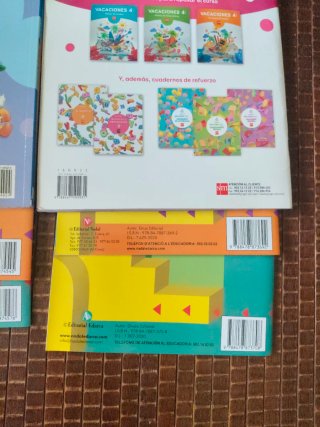 Cuadernos vacaciones 4 y 5