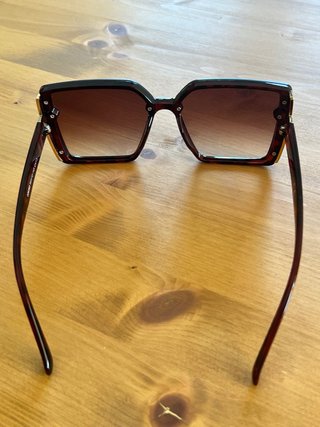 Gafas de sol Kamome en tonos marrones y dorado
