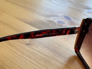 Gafas de sol Kamome en tonos marrones y dorado