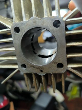 Cilindro y pistón Derbi Variant metrakit 65cc