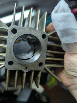 Cilindro y pistón Derbi Variant metrakit 65cc