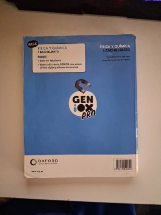 Física y Química 1 Bachillerato