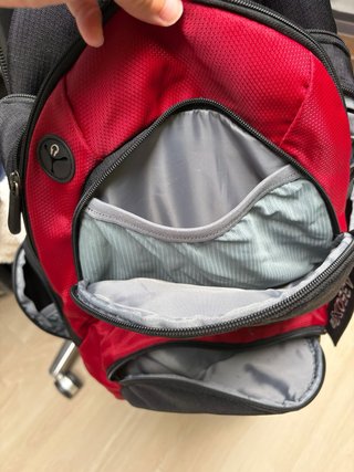Zaino Samsonite portatile 17,3" Rosso/Nero
