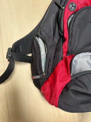 Zaino Samsonite portatile 17,3" Rosso/Nero