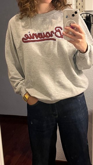 Sudadera Brownie Gris