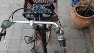 Bicicleta Holandesa Urbana Negra