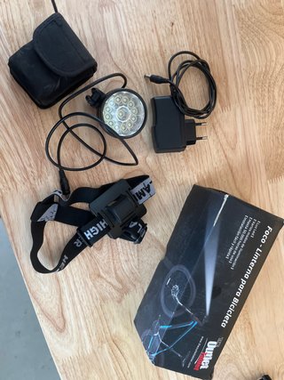 Linterna LED para Bicicleta con Cargador