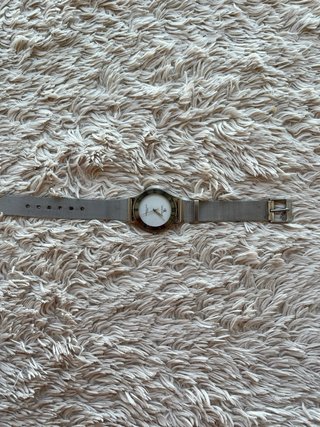 Reloj Calvin Klein Quartz Plata y Blanco