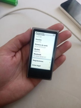 iPod Nano 7ª Gen Plata