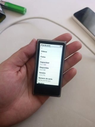 iPod Nano 7ª Gen Plata