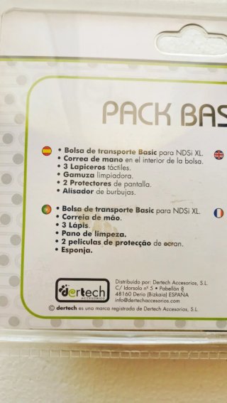 Pack Basic Nintendo DS XL Dertech
